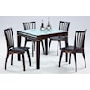 Chintaly Imports Chantel  5-Piece Dining Table & Chair Set