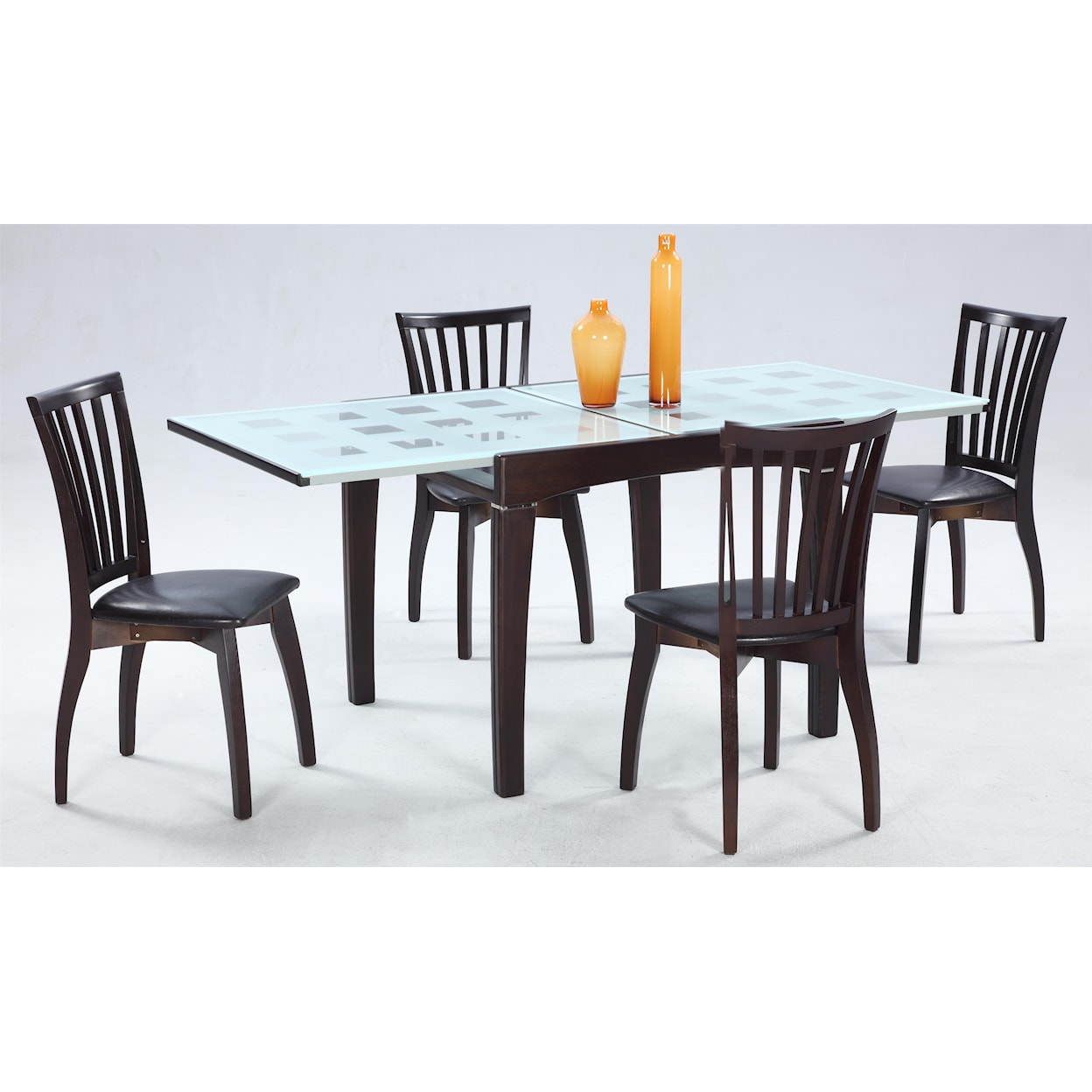 Chintaly Imports Chantel  5-Piece Dining Table & Chair Set
