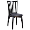 Chintaly Imports Chantel  Solid Oak Side Chair