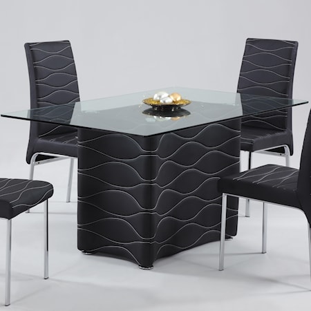 Table with Upholstered Base