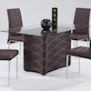 Chintaly Imports Connie Table with Upholstered Base