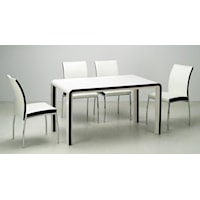 5 Piece Dining Table and Chair Set