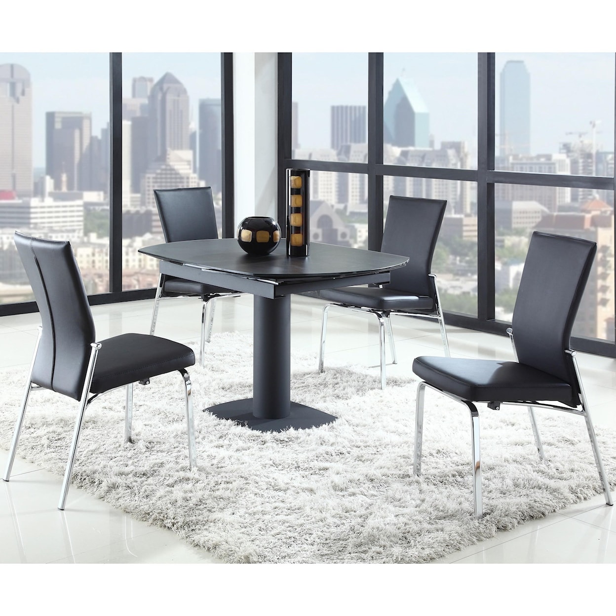 Chintaly Imports Grace 5 Piece Dining Set