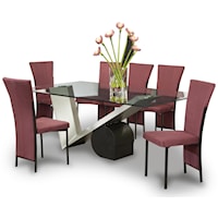 Dining Table w/ 6 Side Chairs