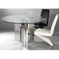 Round Table w/ 2 Side Chairs