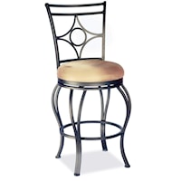 Counter Stool w/ Upholstered Seat