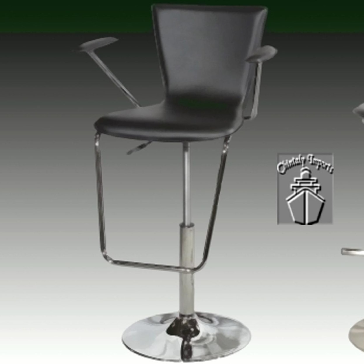 Chintaly Imports Sway Adjustable Height Swivel Stool