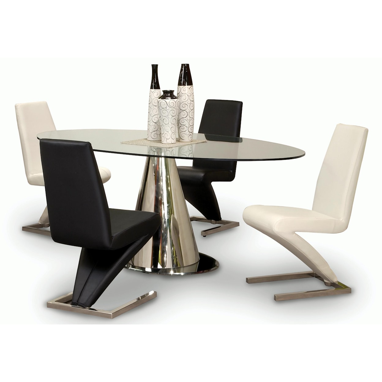 Chintaly Imports Tamara 5 Piece Tamara Dining Set