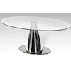 Chintaly Imports Tamara Tamara Oval Top Dining Table