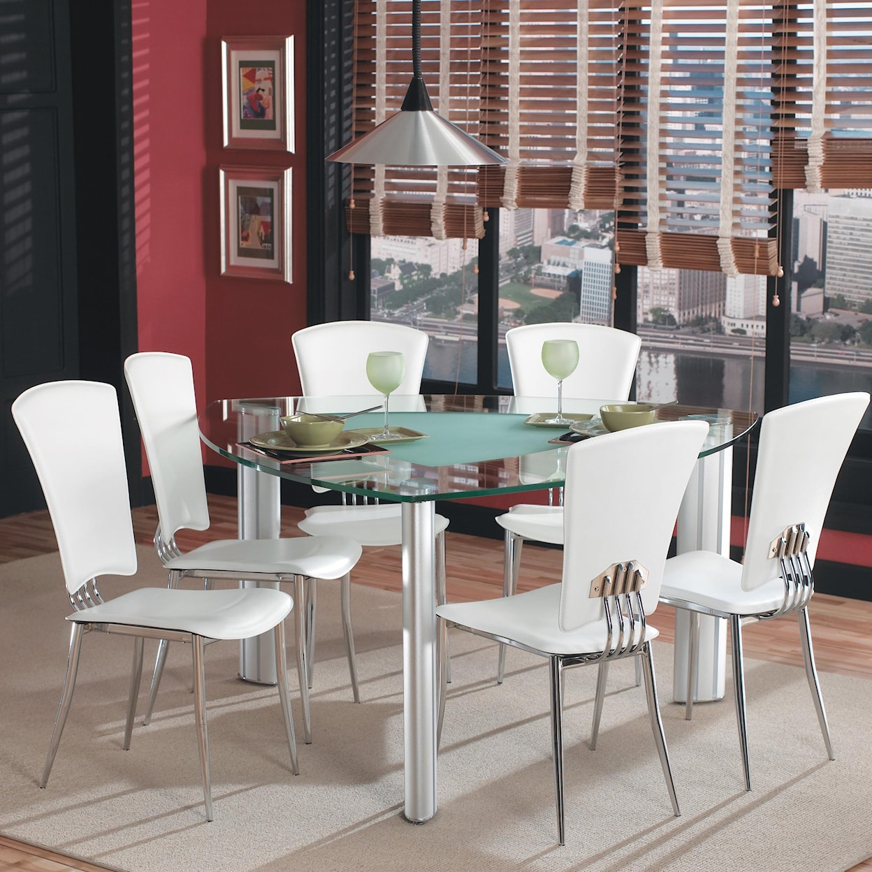 Chintaly Imports Tracy  Table and Chair Set