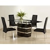 Chintaly Imports Xenia Boat Shape Dining Table