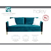 Sussex Upholstery Co. Haley Bench Seat Sofa