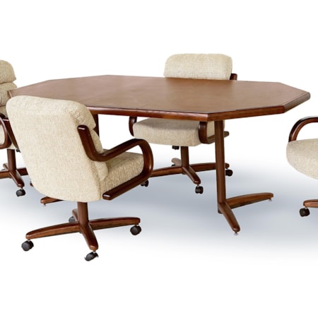 Clipped Corner Table Top Dining Table