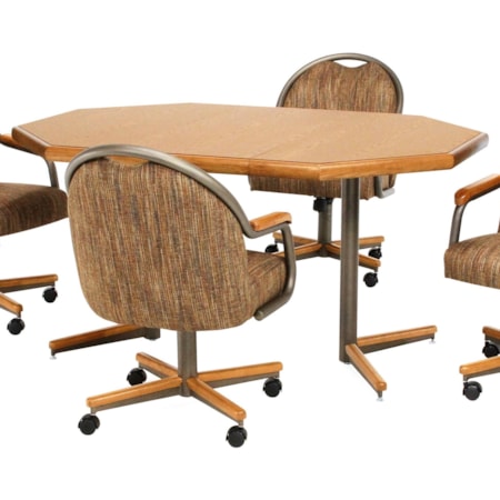 Clipped Corner Table Top Dining Table