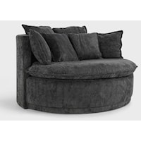 Caroline Lounge Chair - Charcoal
