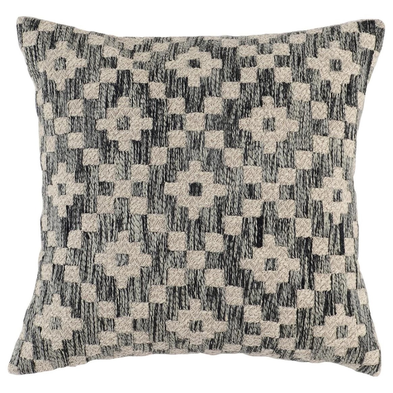 Classic Home Accent Pillows Perot Onyx Throw Pillow