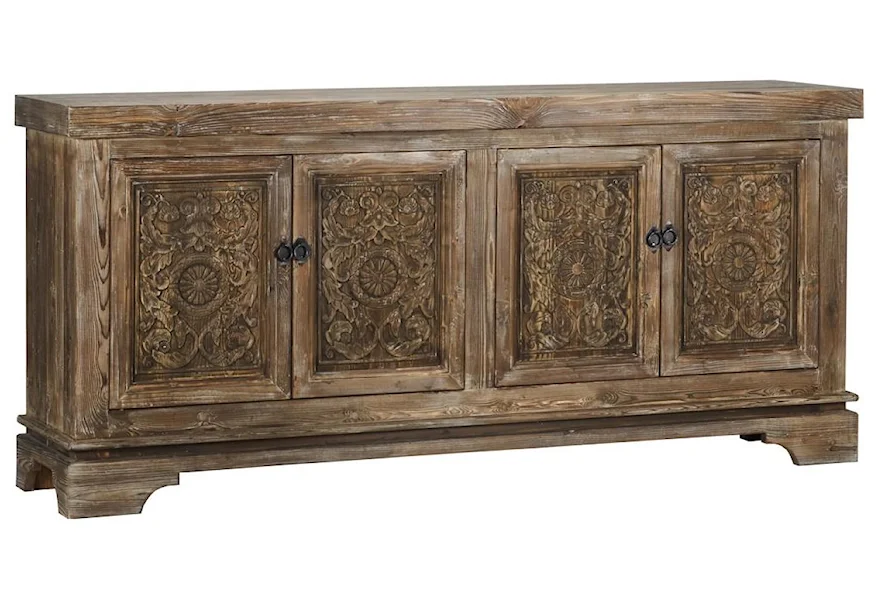 Amita 4 Door Sideboard by Classic Home at Howell Furniture
