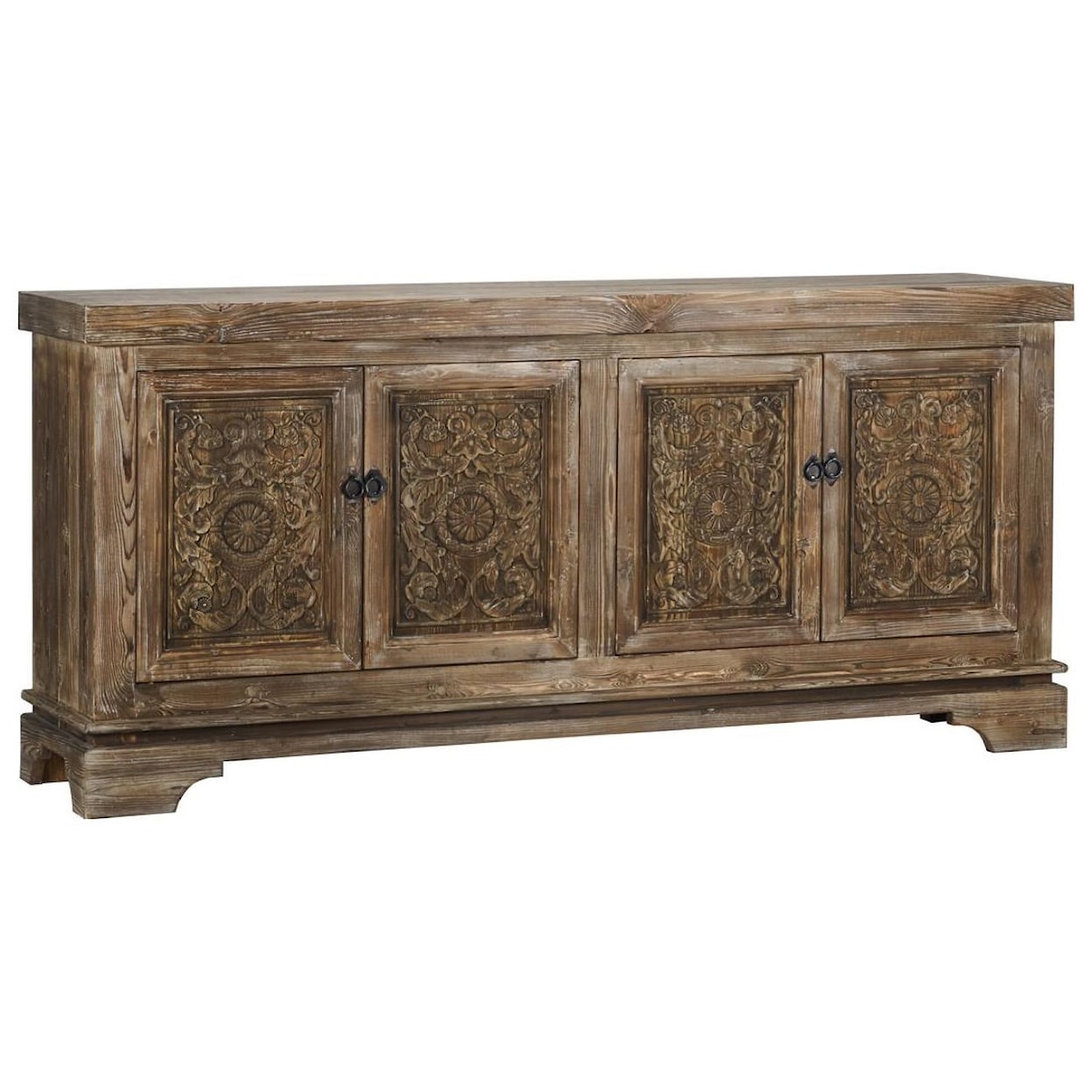 Classic Home Amita AMITA 4DR SIDEBOARD BROWN STONE