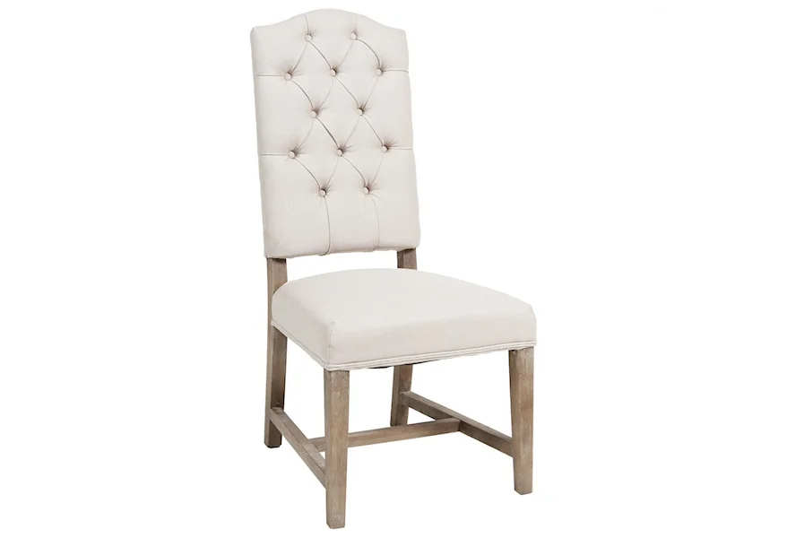 Ava Side Chair by Classic Home at Alison Craig Home Furnishings