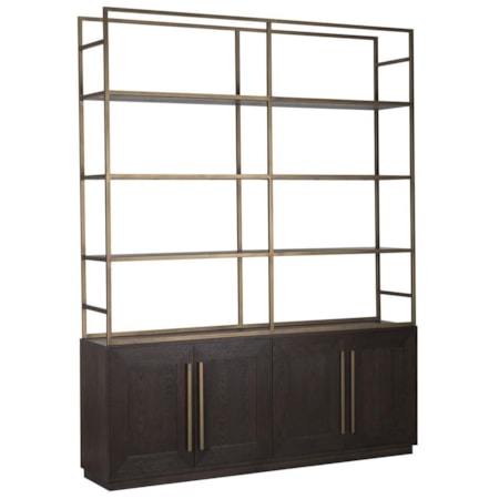 4 Door Bookcase