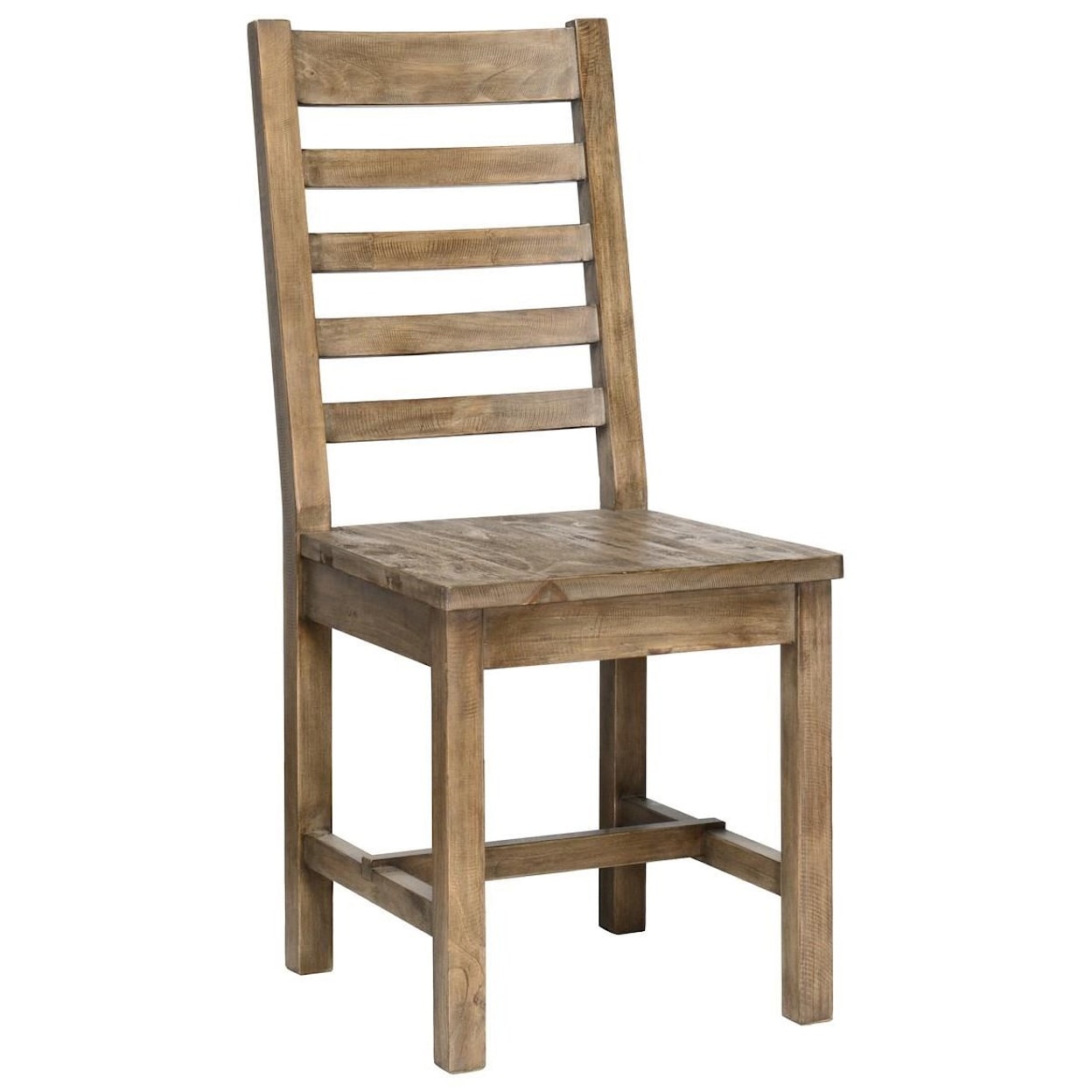 Classic Home Caleb CALEB DINING CHAIR DISTRESSED BROWN