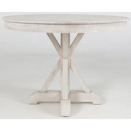 Sunbleached Ivory 42" Round Dining Table