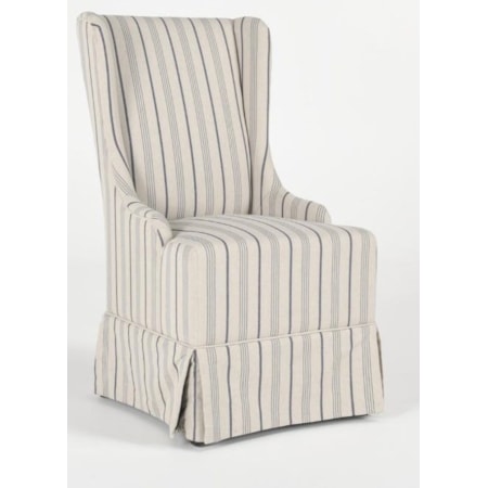 Wingback Upholstered Dining Chair