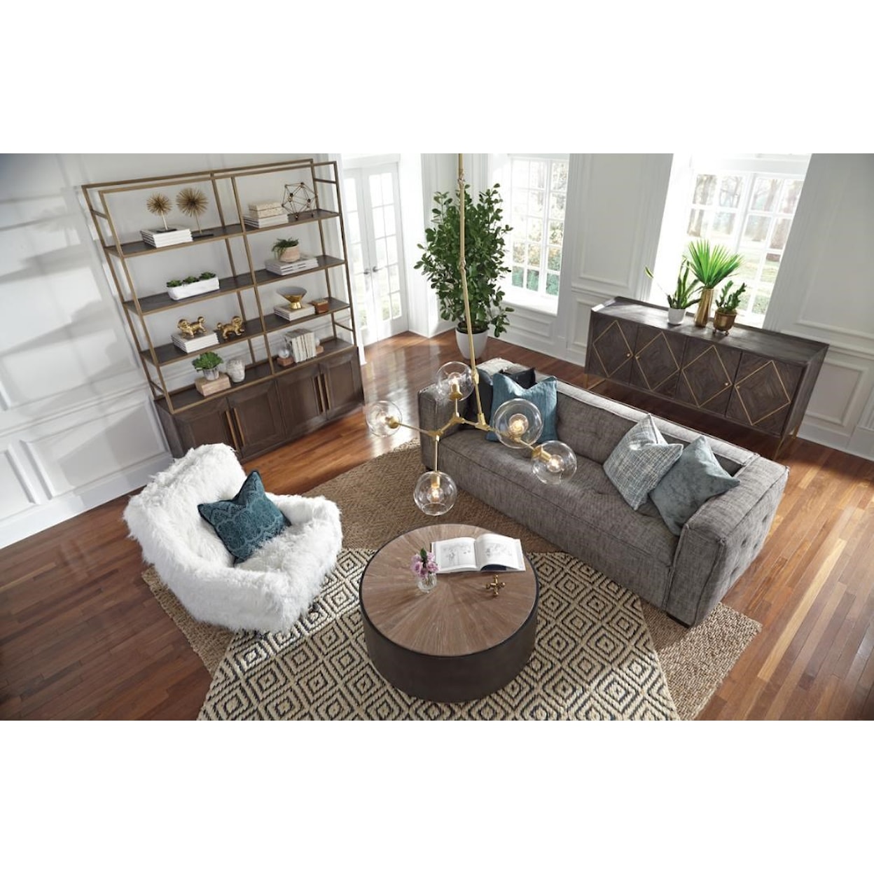 Classic Home Element Element Sofa Gray