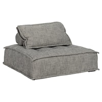 Element Square Lounge Chair - Gray