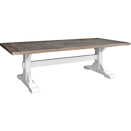 Kendall 94" Dining Table In Lark Brown