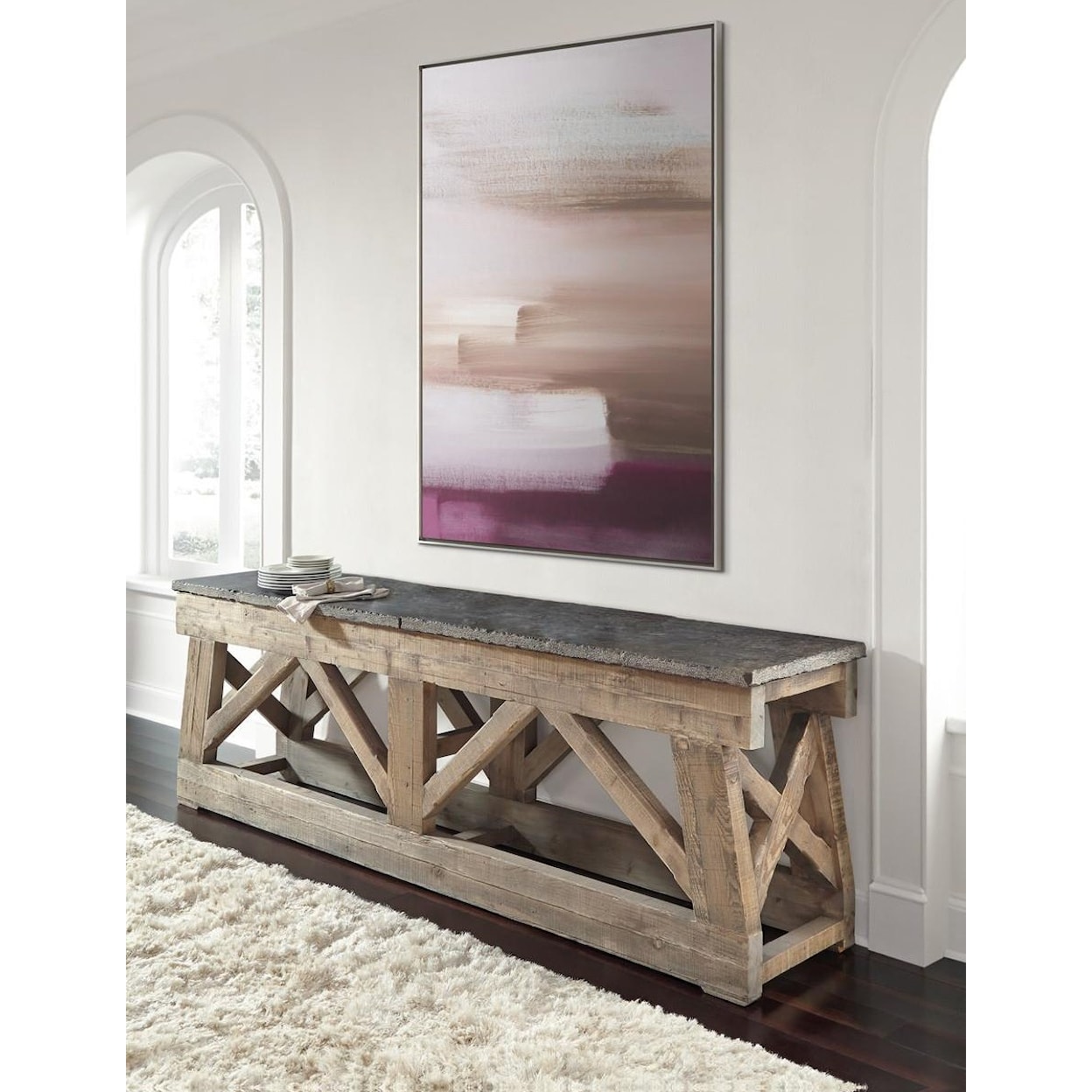 Classic Home Marbella Console Table