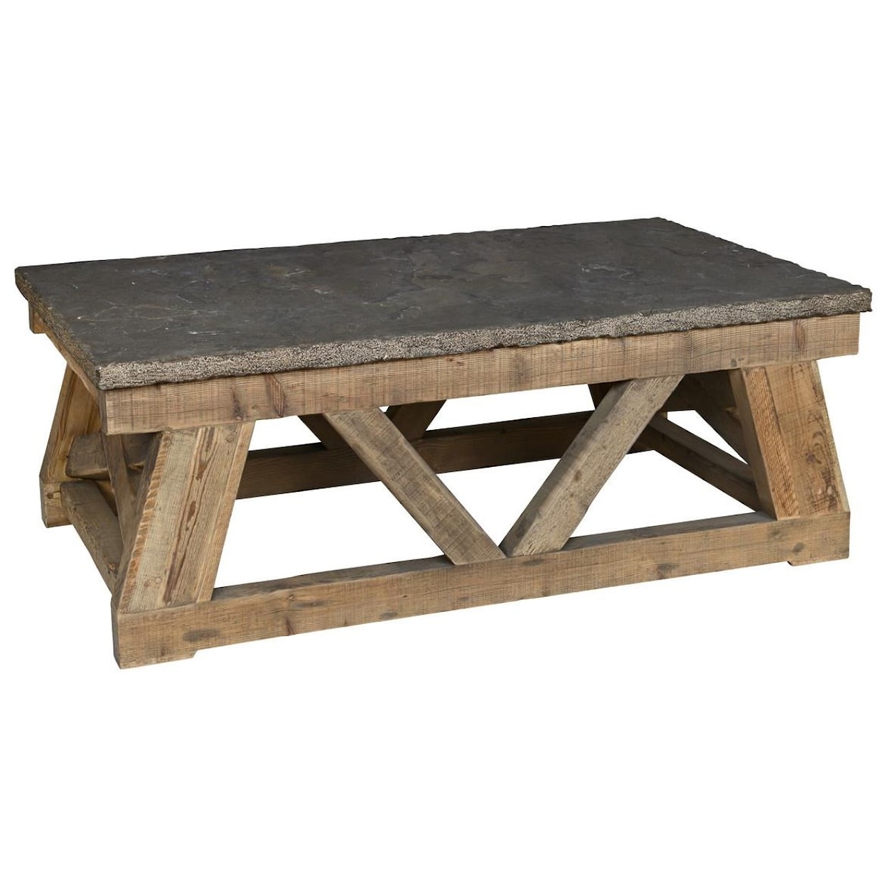 Classic Home Marbella Stone Top Coffee Table