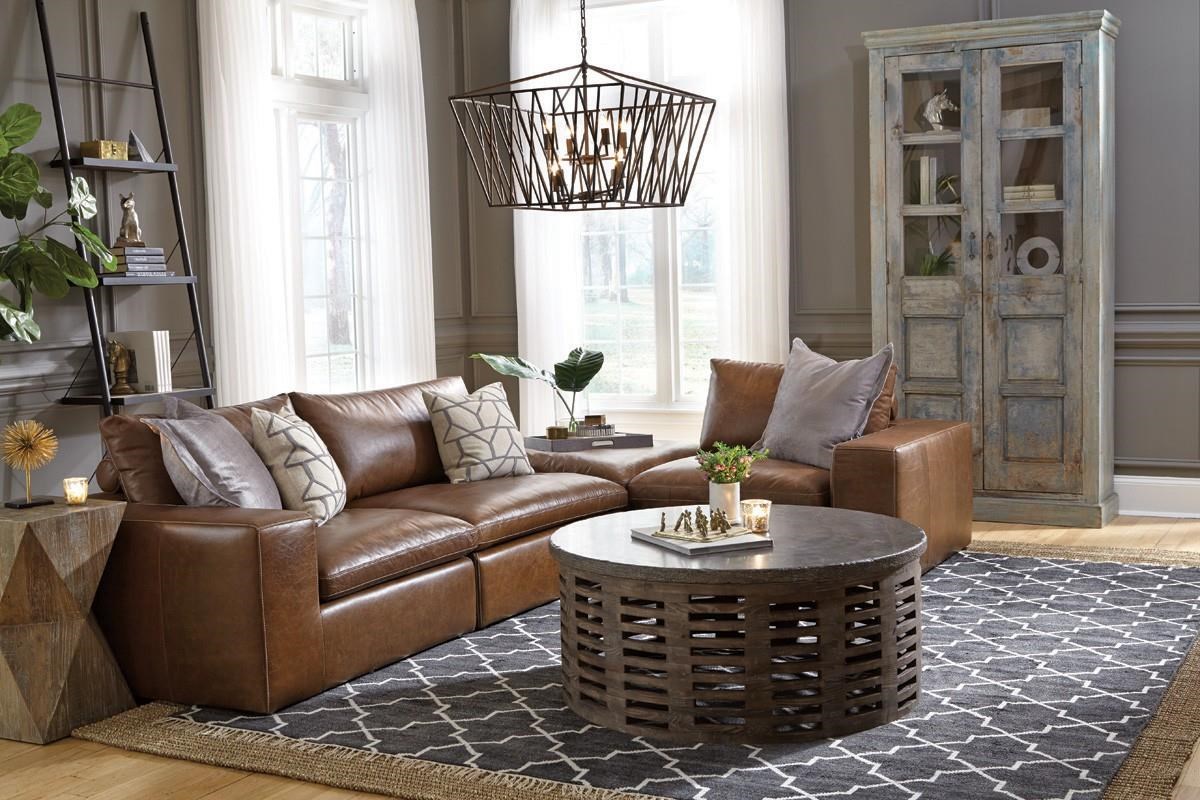 Coffee Table with Stone Top