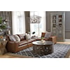 Classic Home Mila Coffee Table with Stone Top