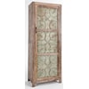 Classic Home Ogden 1 Door Cabinet In Teal