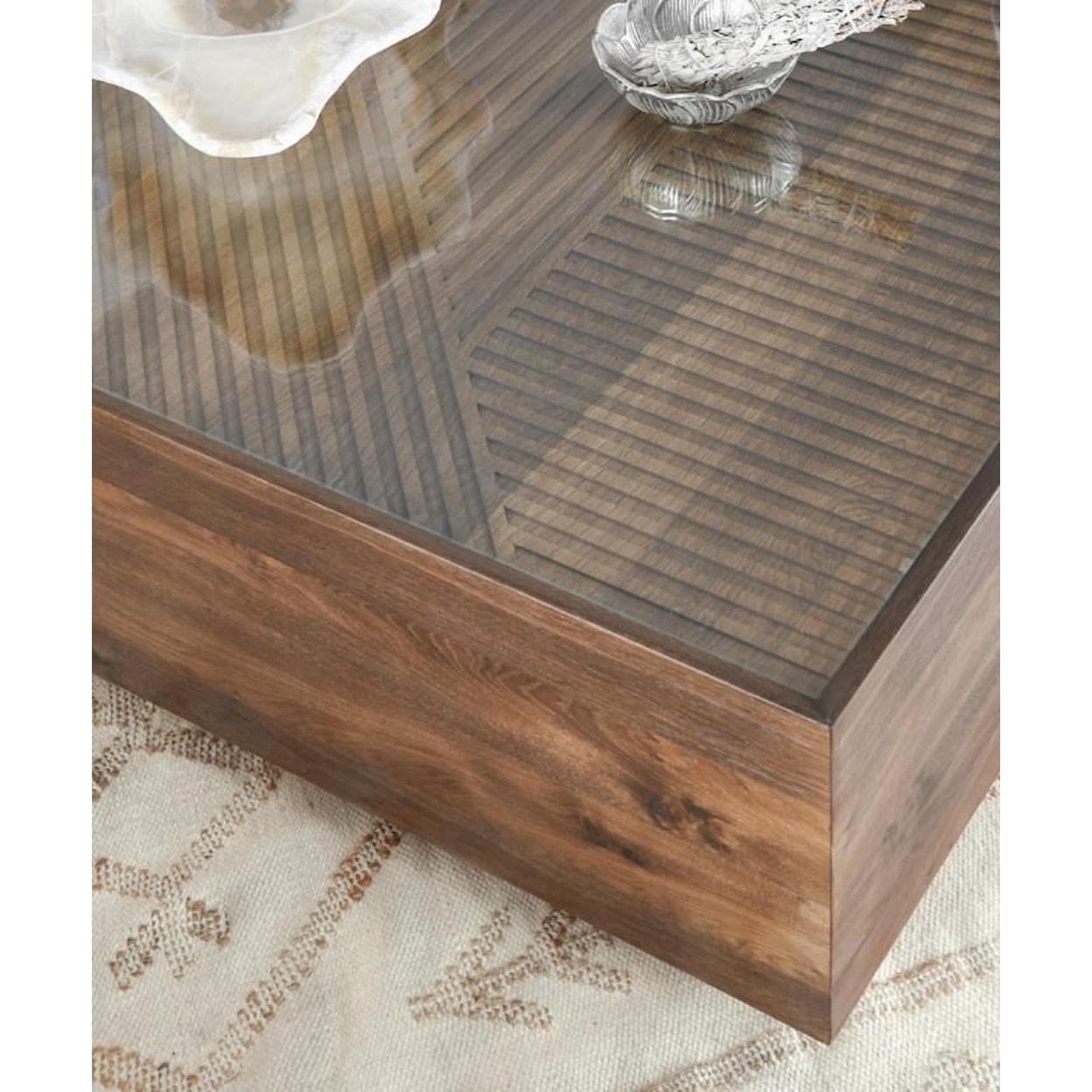 Urban Classics SANTA BARBARA SANTA BARBARA 49.5" SQUARE COFFEE TABLE