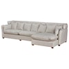 Classic Home Sectionals Leona Sectional with Chaise