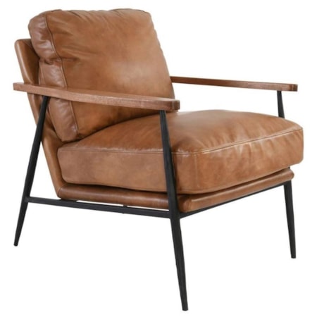 Leather Accent Chair