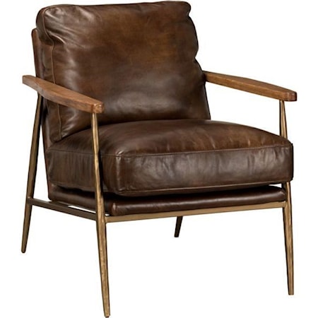 Leather Accent Chair