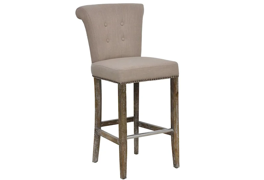 Vincente Bar Stool by Classic Home at Stoney Creek Furniture 