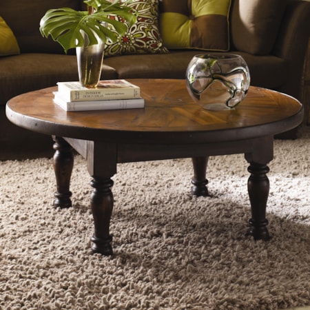 Vintage Wheel Coffee Table