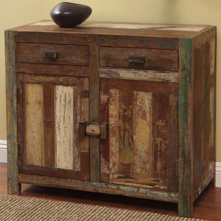 Vintage Multi-Color Sideboard
