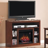 47.5" Media Mantel Fireplace