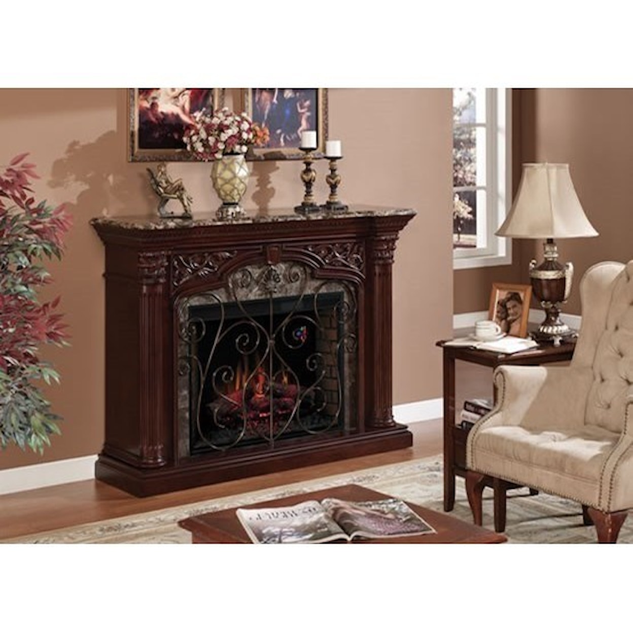 ClassicFlame Astoria 33" Wall Mantel