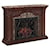 ClassicFlame Astoria 33" Wall Mantel with Marble and Carved Columns