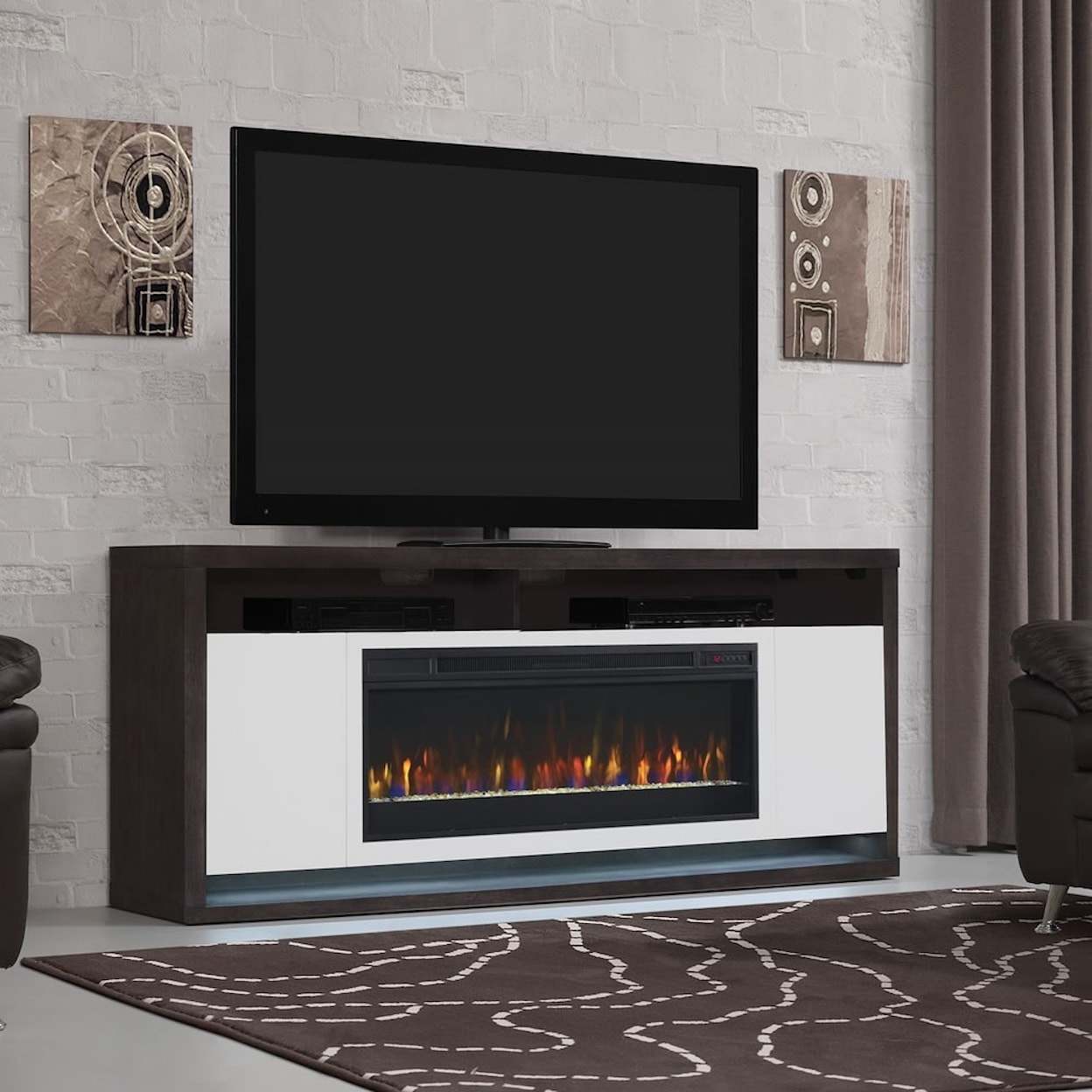 ClassicFlame Bal Harbour 78" Media Mantel