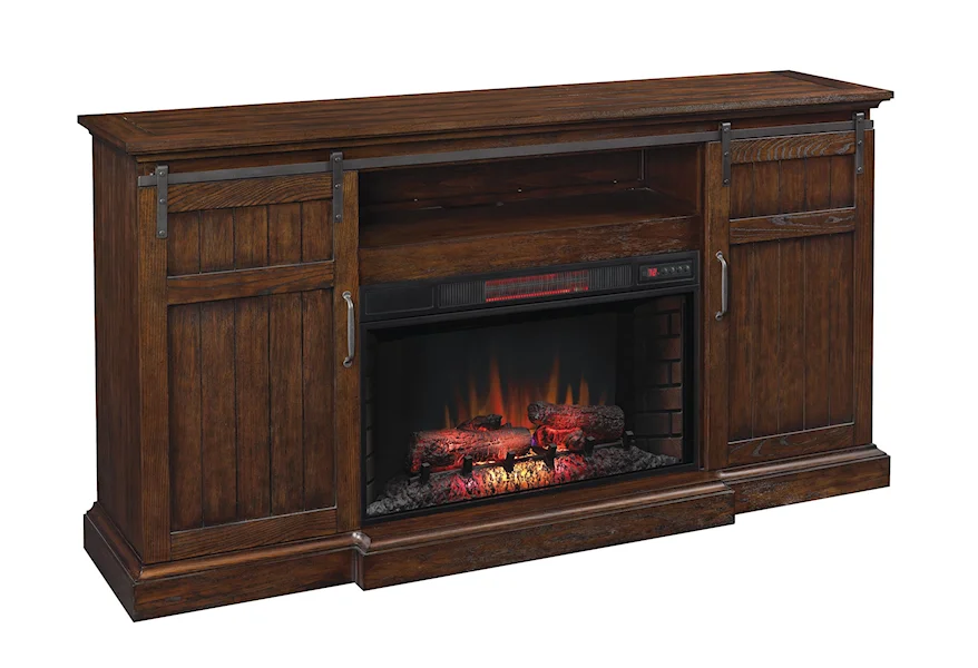 Capella Capella Fireplace Console by ClassicFlame at Morris Home