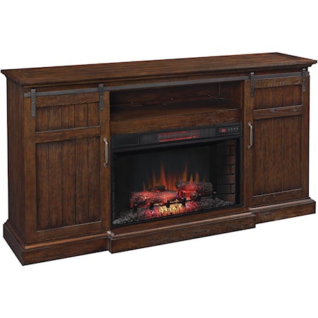 Capella Fireplace Console