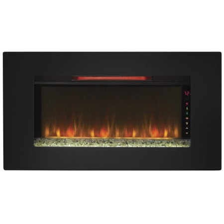 36" Wall Hanging Fireplace