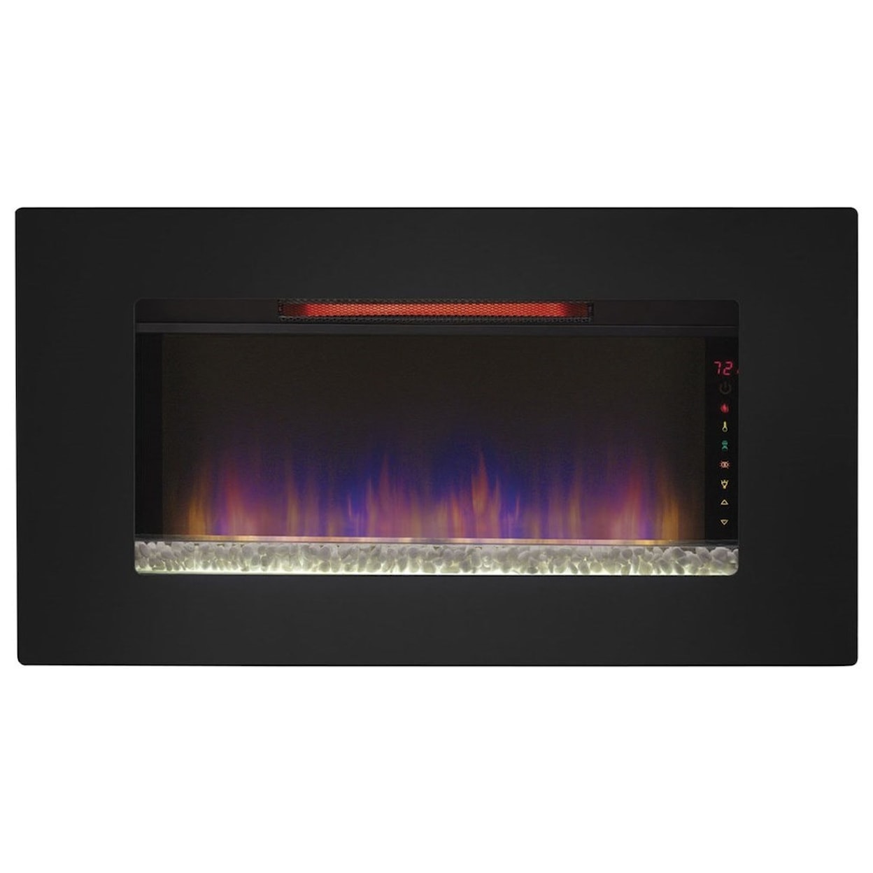 ClassicFlame Elysium 36" Wall Hanging Fireplace